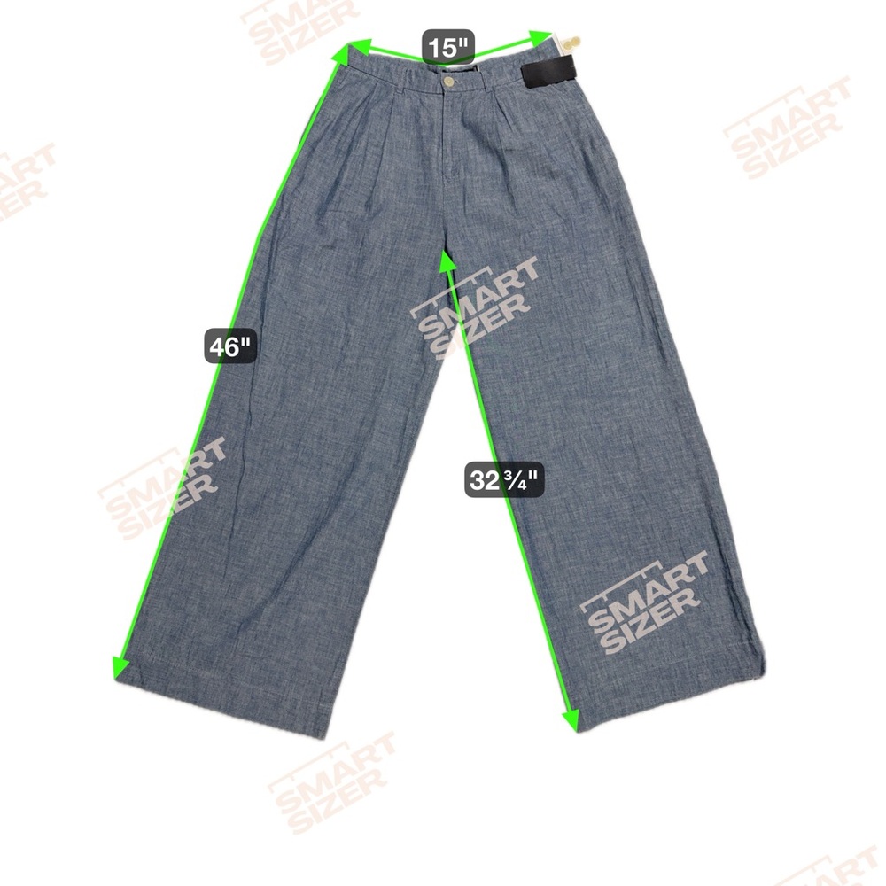 Lauren Ralph Lauren, Chambray Trousers - Picture 12 of 14